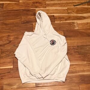 Barefoot Dave’s Grand Haven Grateful Dead Style VW Bus Hoodie 2XL White